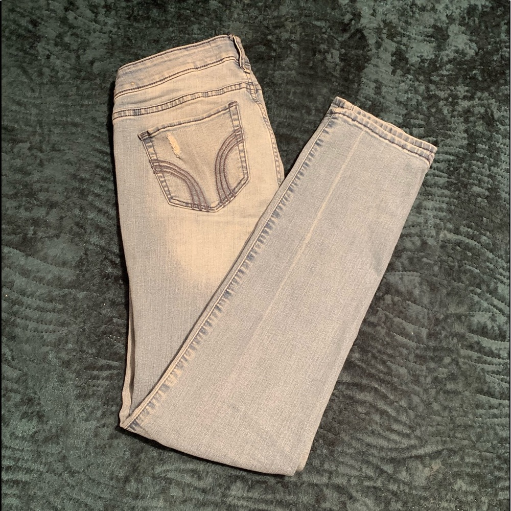 distressed hollister jeans